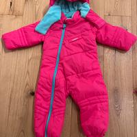 Tuta neve 2 anni bambina e guanti