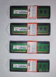 Ram DDR3 4x4GB 1600MHz (NUOVA) 