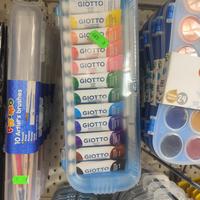10 pz Colori a tempera da 12 giotto