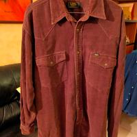 Camicia uomo velluto marrone LEE