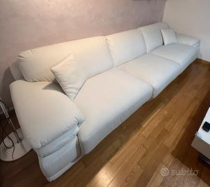 Divano Letto 3.20 metri simil mod. Atlantic bianco