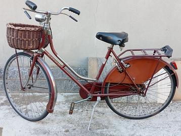 Bicicletta GITAN donna 26" vintage con cestino e p