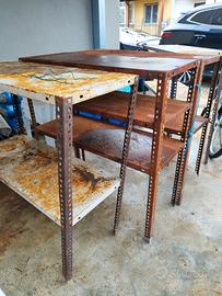 scaffalature cantine in accaio