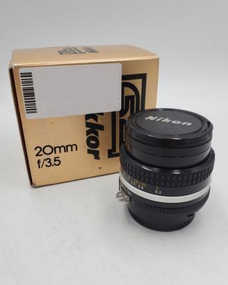 Nikon Nikkor 20mm f/3.5 AI - Con Scatola Originale