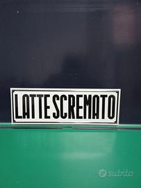 cartello vintage 