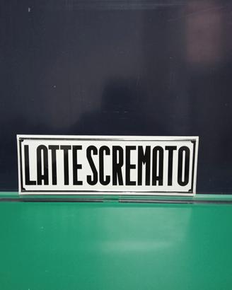 cartello vintage 