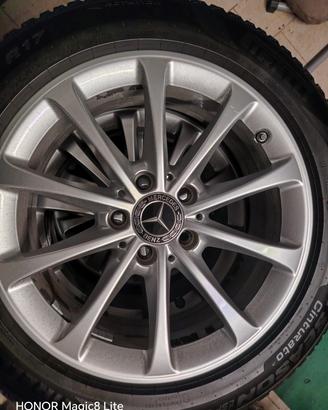 cerchi+gomme Mercedes 17 classe A