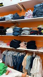 Stock abbigliamento bimbi invernale