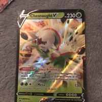 Carta pokemon chesnaugh V