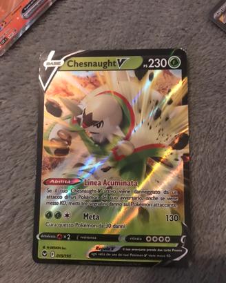 Carta pokemon chesnaugh V