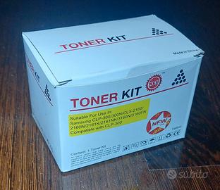 toner giallo compatibile per samsung clp-300