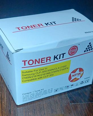 toner giallo compatibile per samsung clp-300