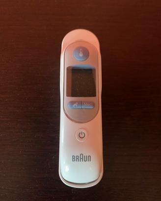 Termometro auricolare Braun termoscan con custodia
