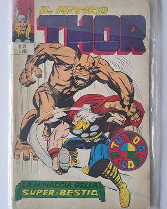 Il Mitico Thor n.34 Editoriale Corno 1972