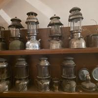 Lampade a petrolio e lanterne vintage