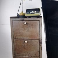 Armadietto industriale vintage