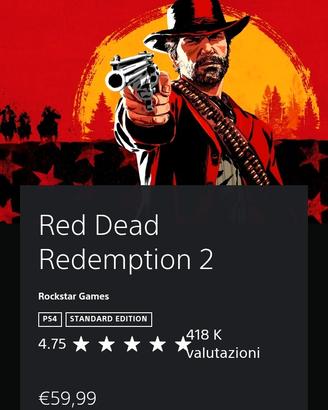 Gioco Xbox Red Dead