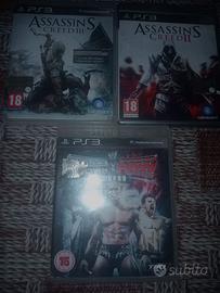 Lotto di 3 giochi per ps3