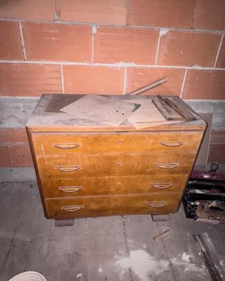 Cassettiera in vero legno