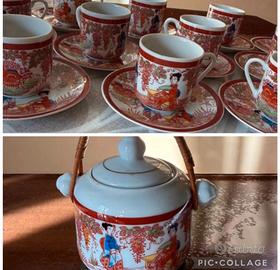 Set 12 tazzine con piattino