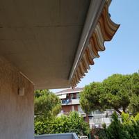 Tenda parasole caduta verticale.