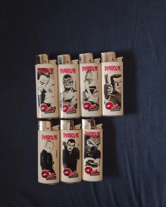 Accendini Grandi Smoking Collezione DIABOLIK WHITE