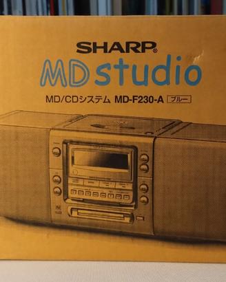 SHARP MD/CD studio MD-F230 A minidisc  stereo