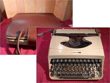 Macchina da scrivere Olivetti-Underwood + custodia