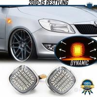 2 Frecce LED Sequenziali SKODA FABIA II ROOMSTER