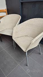 Tavolo per esterno in vetro