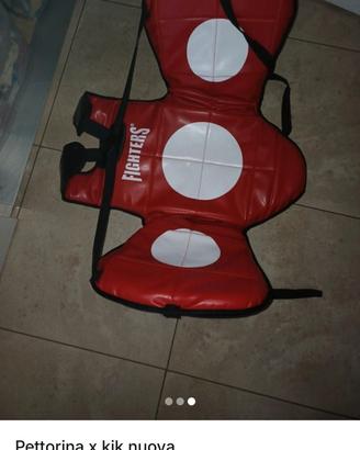 Attrezzatura per kik boxing ragazzo