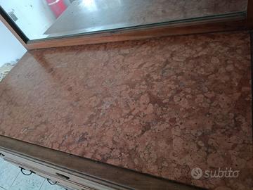 Cassettone antico con specchiera