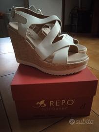 Sandalo in vera pelle n 35