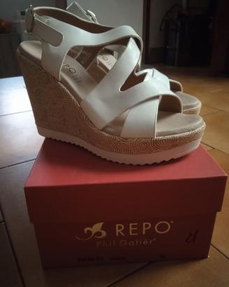 Sandalo in vera pelle n 35