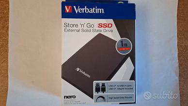 SSD Verbatim 1 TB Nuovo