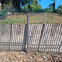 cancello d'ingresso in ferro usato