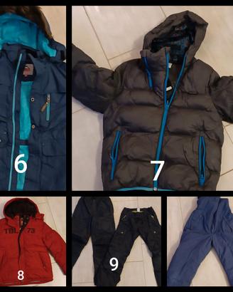 abbigliamento bambino tecnico sci