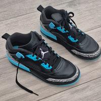 Nike Jordan Spizike Low Nero Gamma Blu 39