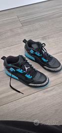 Nike Jordan Spizike Low Nero Gamma Blu 39