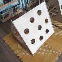 Triangolo Montessori tripla superficie di gioco