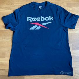 maglietta BLU Reebok tg L