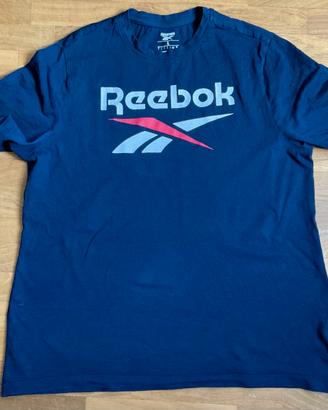 maglietta BLU Reebok tg L