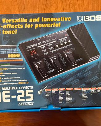 PEDALIERA MULTIEFFETTO BOSS ME-25