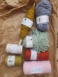 Cordini per macramé 
