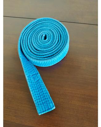 Cintura blu di judo 