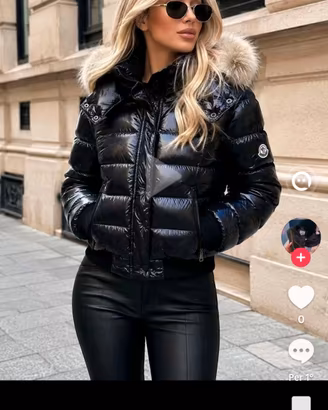 Giaca moncler e chanel