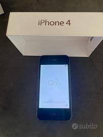Apple iPhone 4 32GB Nero con scatola, da verificar