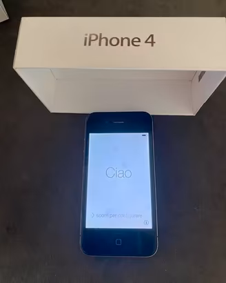 Apple iPhone 4 32GB Nero con scatola, da verificar