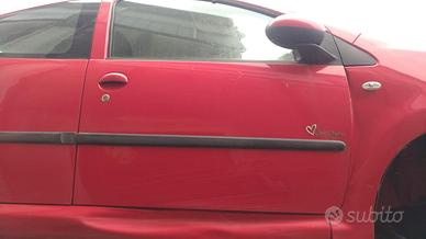 PORTIERA ANTERIORE DESTRA PEUGEOT 107 1° Serie po