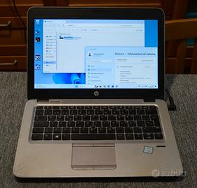 notebook pc portatile 12 HP Elitebook 820 G3 SSD